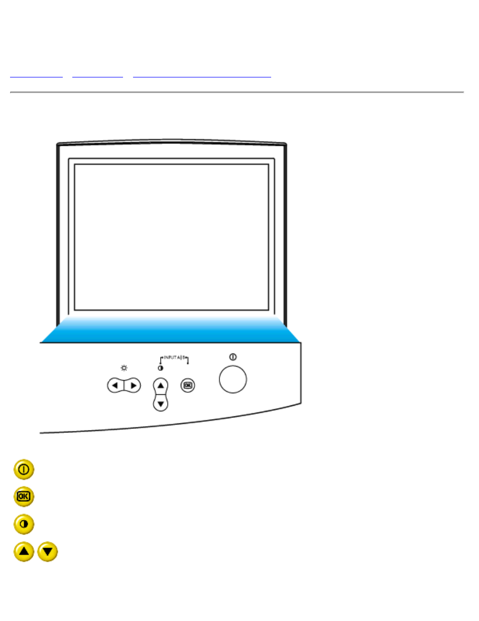 Installing your monitor, Front view | McAfee 107P User Manual | Page 9 / 100