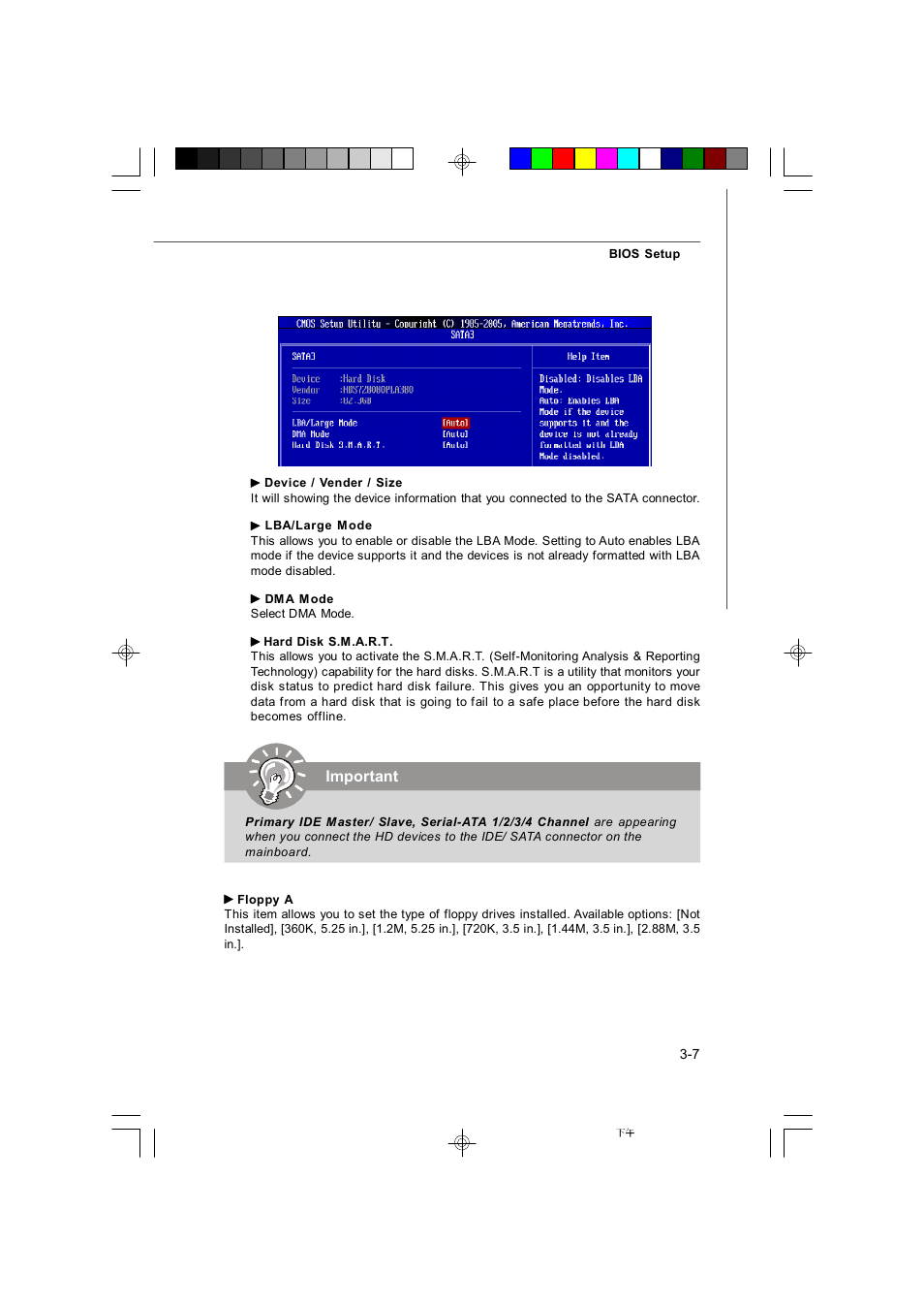 Important | Microstar G41M User Manual | Page 43 / 92