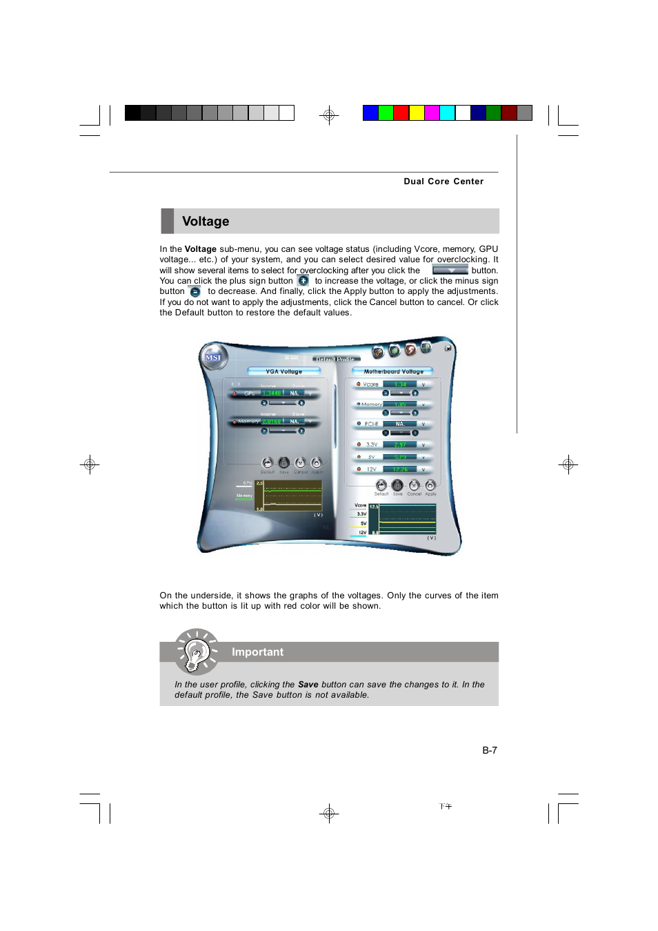 Voltage | Microstar G41M User Manual | Page 88 / 92