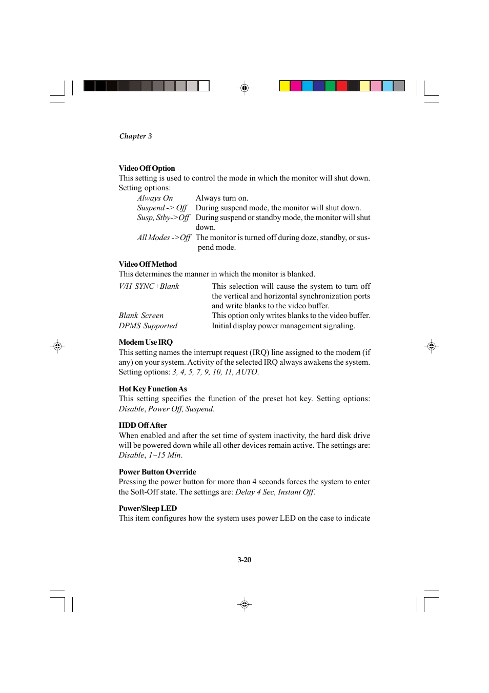 Microstar MS-6547 (v1.X) ATX Mainboard G52-MA00514 User Manual | Page 54 / 67