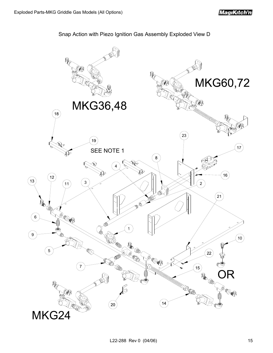 Or mkg24 | Magikitch'n L22-288 User Manual | Page 15 / 24