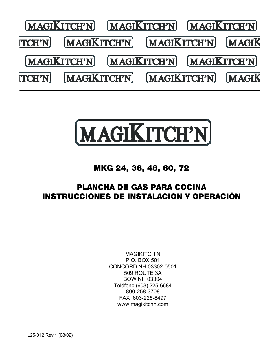 Magikitch'n MKG36 User Manual | Page 17 / 24
