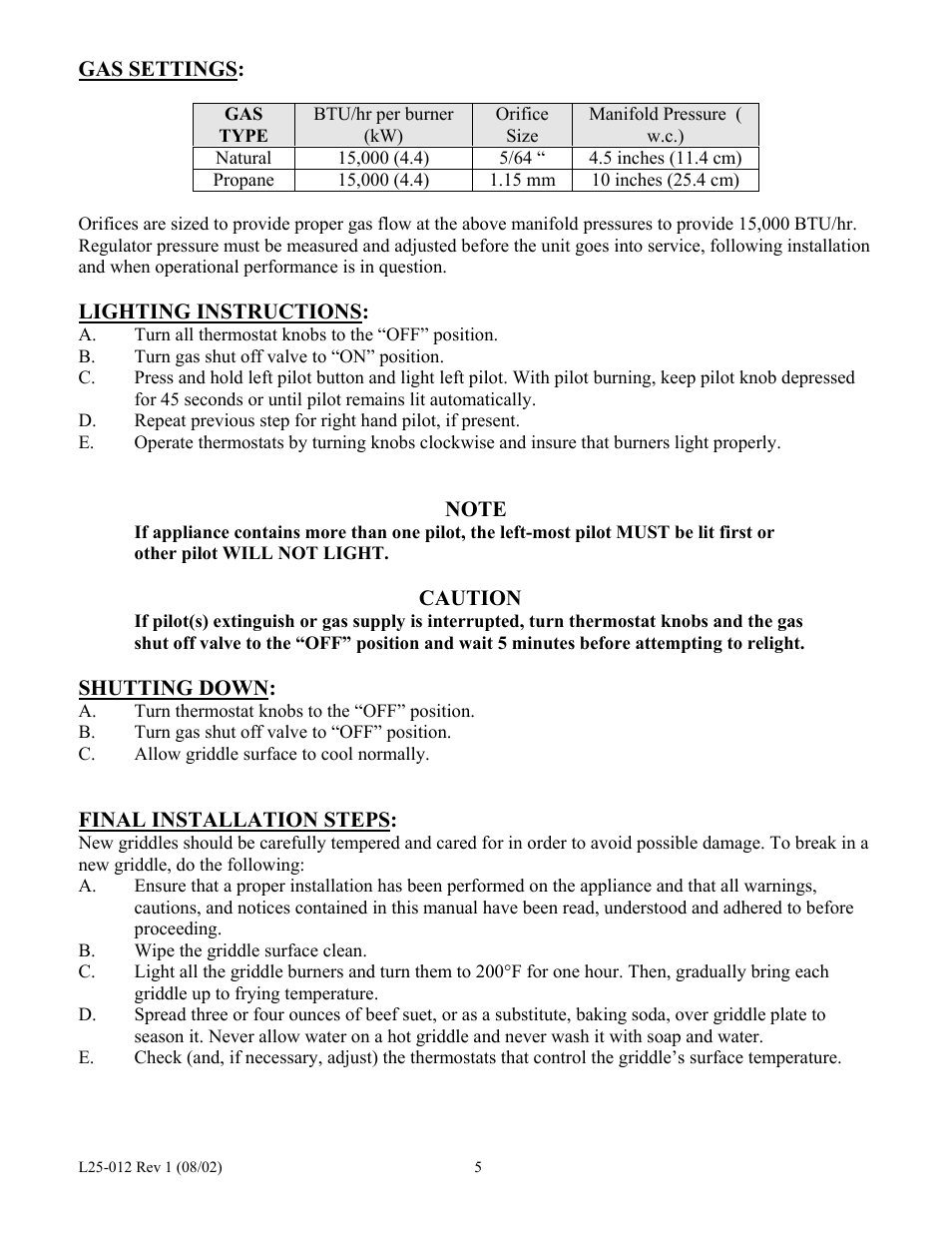Magikitch'n MKG36 User Manual | Page 7 / 24