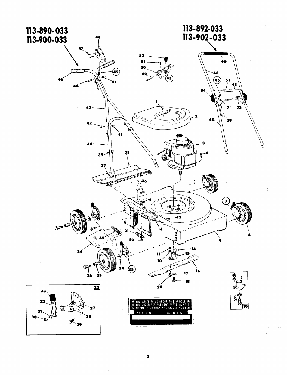 MTD 113-892-033 User Manual | Page 2 / 8