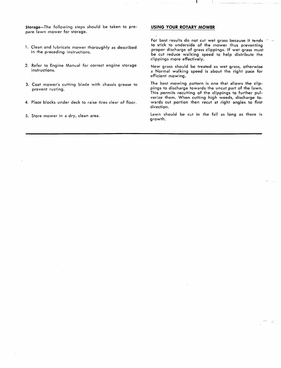 Using your rotary mower | MTD 113-892-033 User Manual | Page 6 / 8