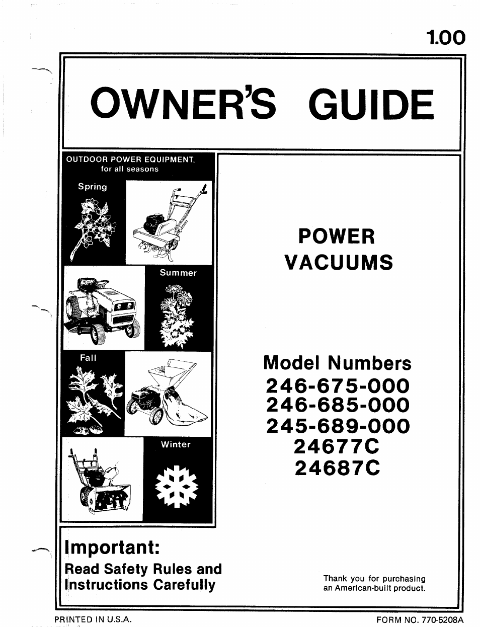 MTD 24677C User Manual | 16 pages