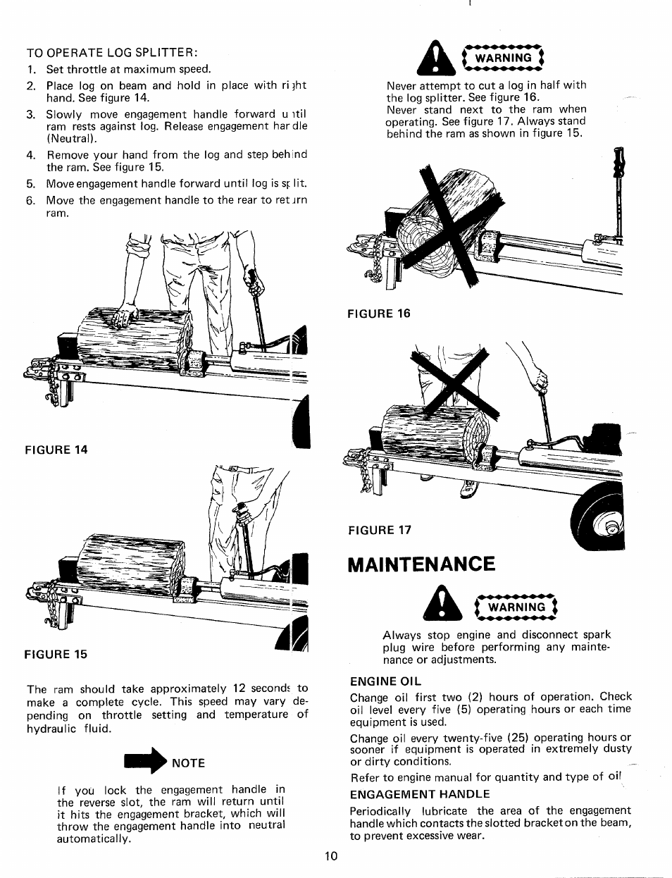 Maintenance | MTD 24645-8 User Manual | Page 10 / 16