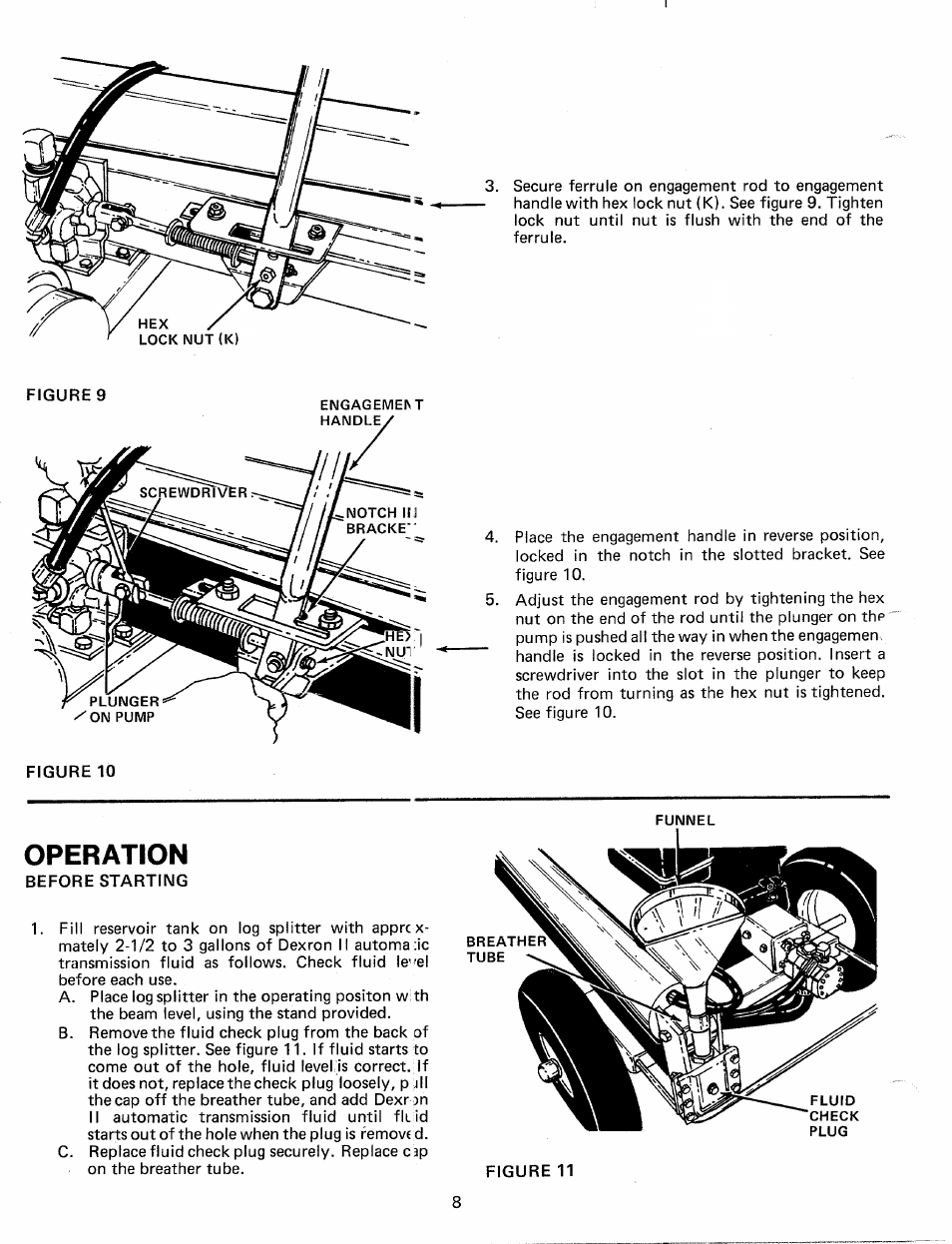 Operation | MTD 24645-8 User Manual | Page 8 / 16