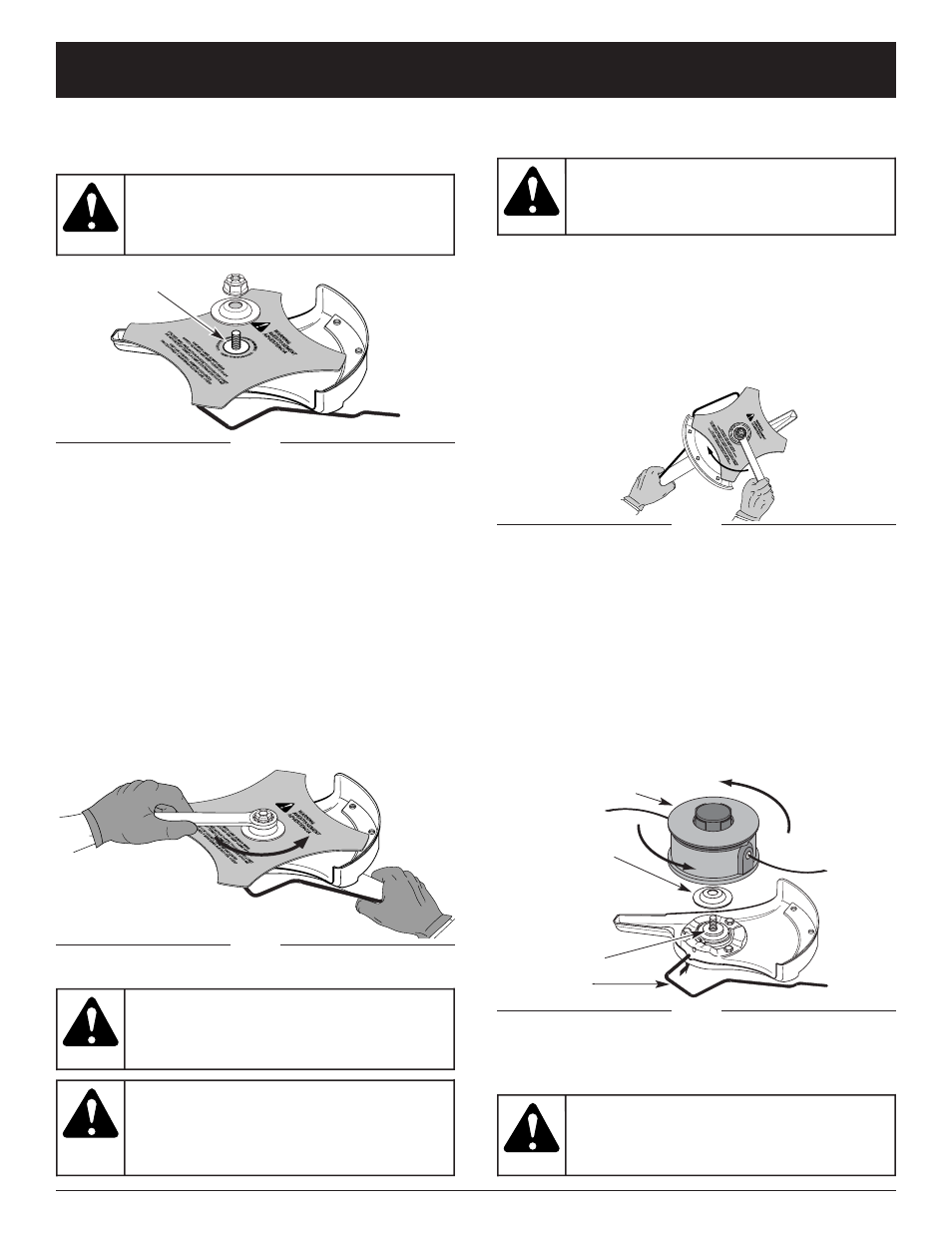 Warning, Assembly instructions, Cc4090 only | MTD CC4090 User Manual | Page 10 / 88