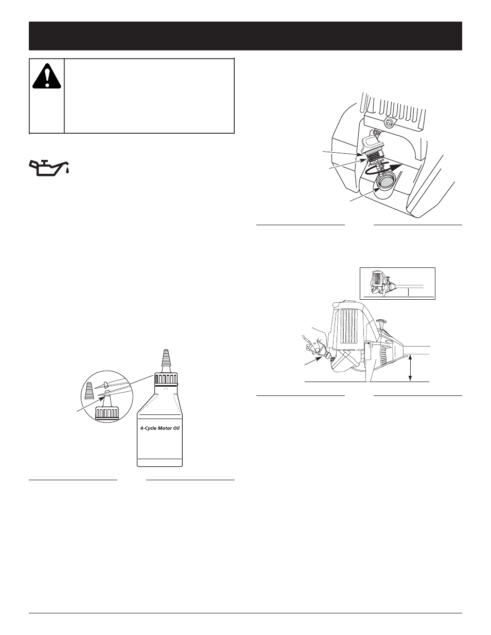 Warning, Oil and fuel information | MTD CC4090 User Manual | Page 11 / 88