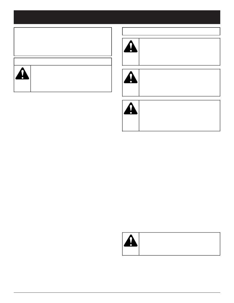 Avertissement, Danger, Mise en garde | Alerte de sécurité, Importantes consignes de sécurité, Consignes de sécurité | MTD CC4090 User Manual | Page 33 / 88