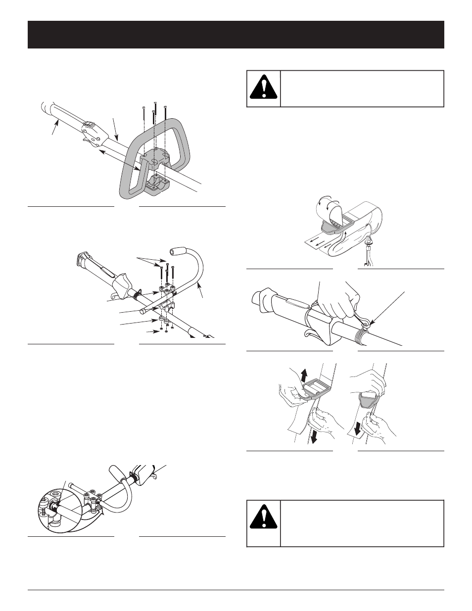 Avertissement, Instructions de montage, Cc4090 | MTD CC4090 User Manual | Page 38 / 88