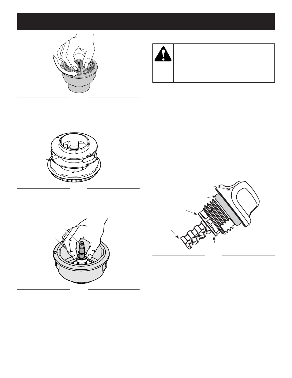 Precaucion, Instrucciones de mantenimiento y reparación | MTD CC4090 User Manual | Page 79 / 88
