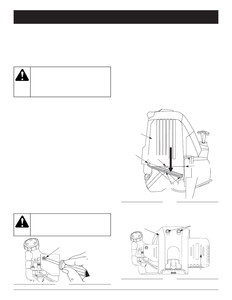 Advertencia, Instrucciones de mantenimiento y reparación | MTD CC4090 User Manual | Page 82 / 88