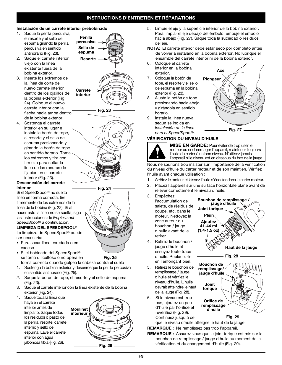 MTD Y26SS User Manual | Page 27 / 56