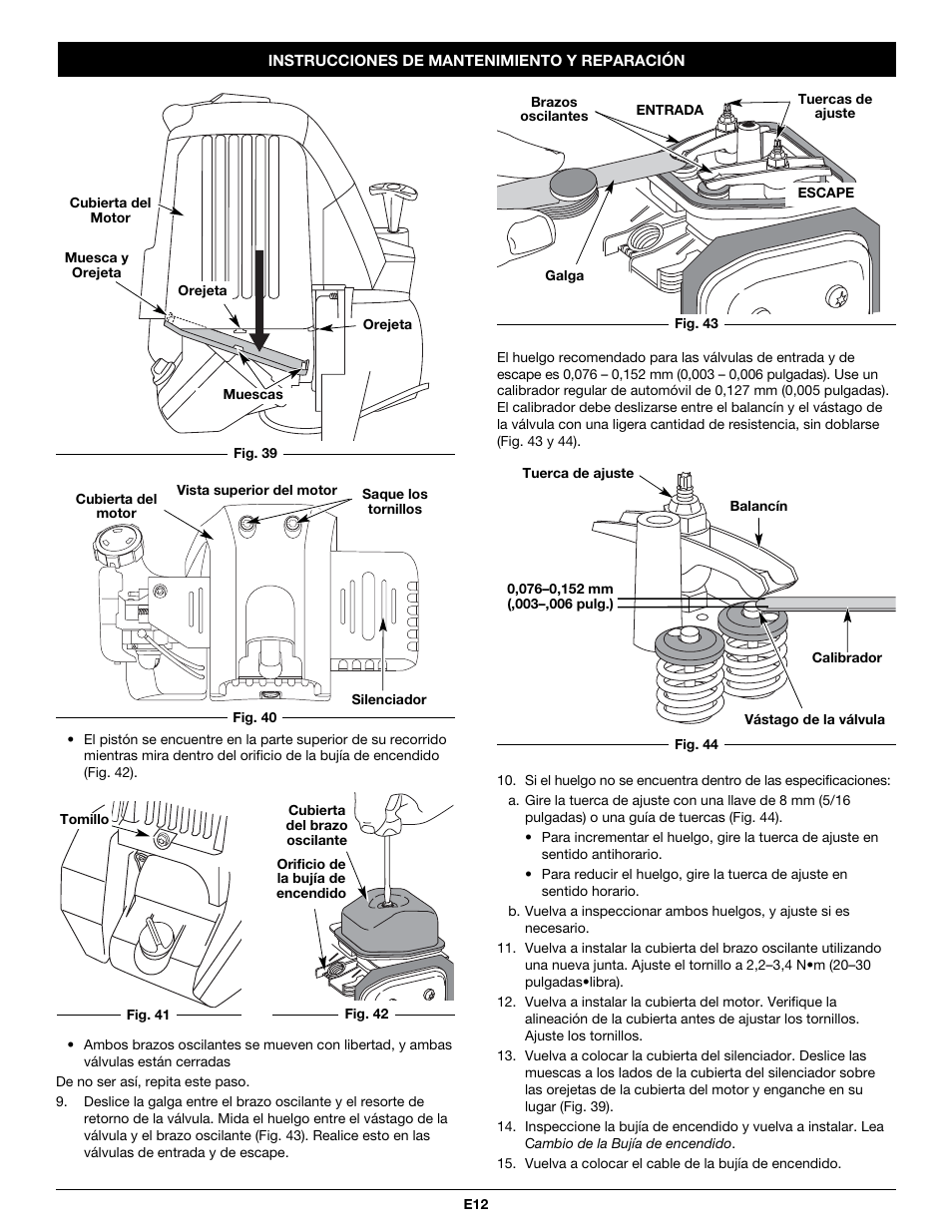 MTD Y26SS User Manual | Page 48 / 56