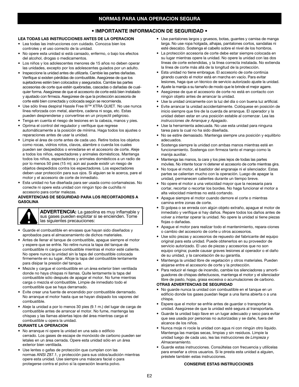 MTD Y780 User Manual | Page 38 / 56