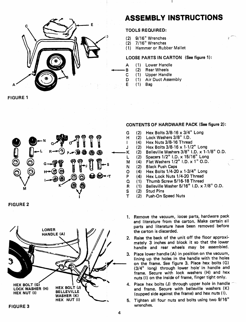 Assembly instructions | MTD 249-660-000 User Manual | Page 4 / 12