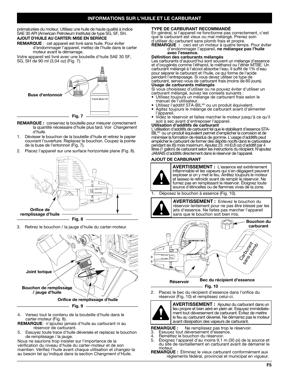 MTD CC4125 / CC4175 User Manual | Page 21 / 48