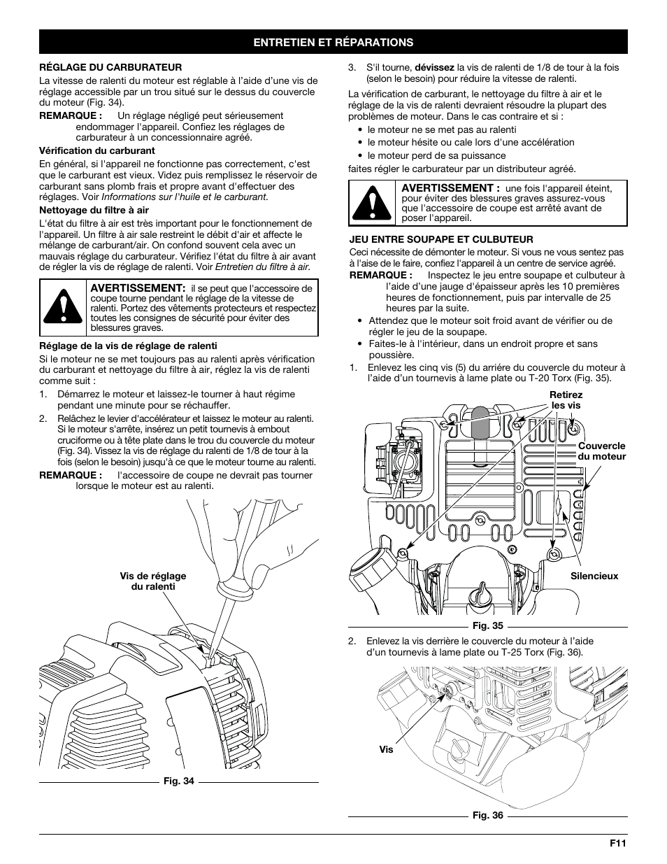MTD CC4125 / CC4175 User Manual | Page 27 / 48