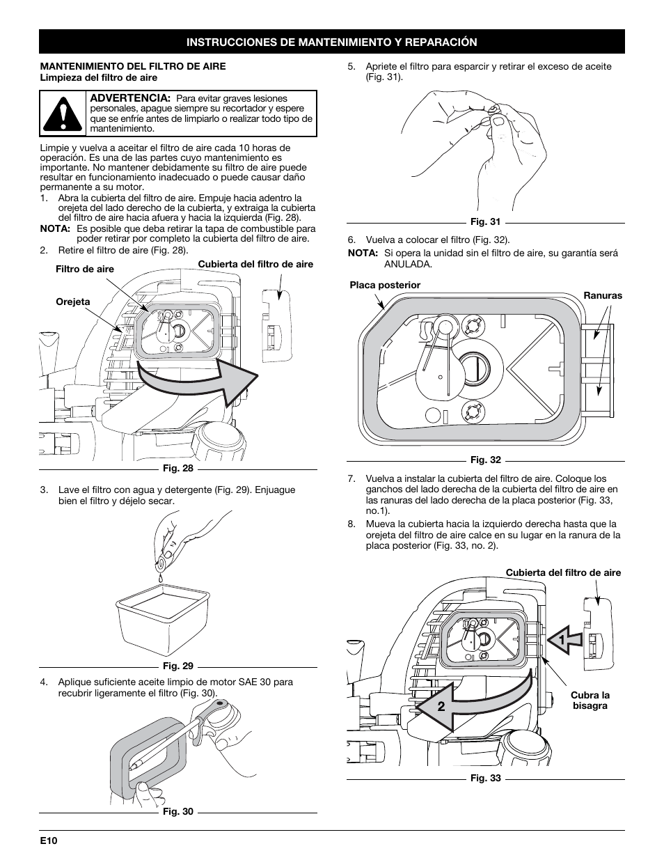 MTD CC4125 / CC4175 User Manual | Page 42 / 48