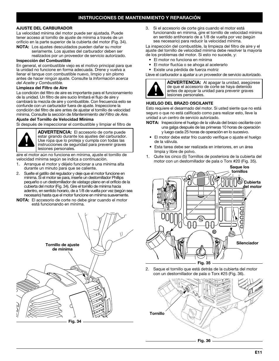 MTD CC4125 / CC4175 User Manual | Page 43 / 48