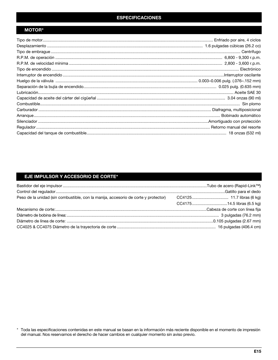 MTD CC4125 / CC4175 User Manual | Page 47 / 48