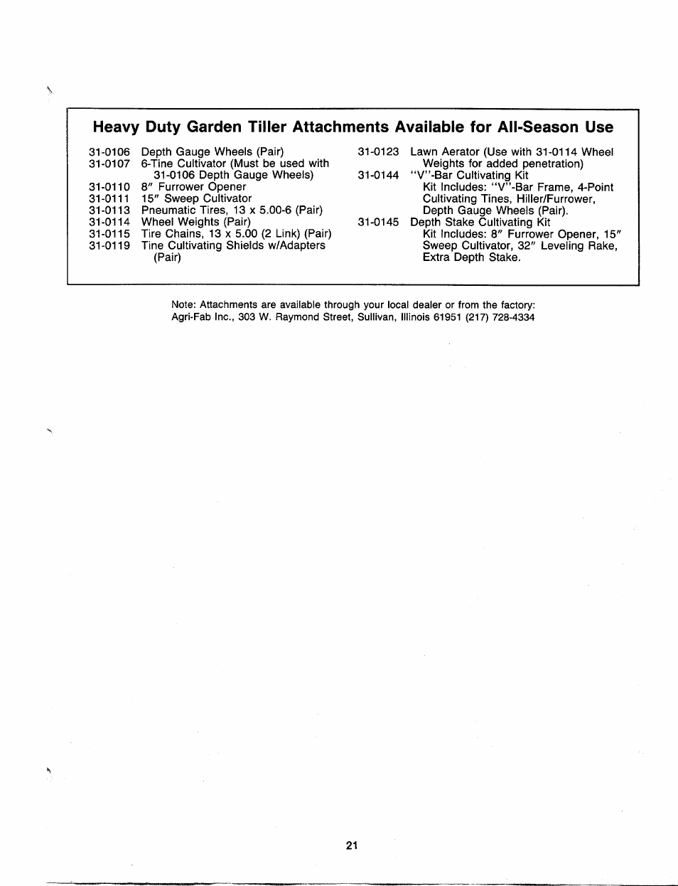 MTD 219-381-000 User Manual | Page 21 / 24