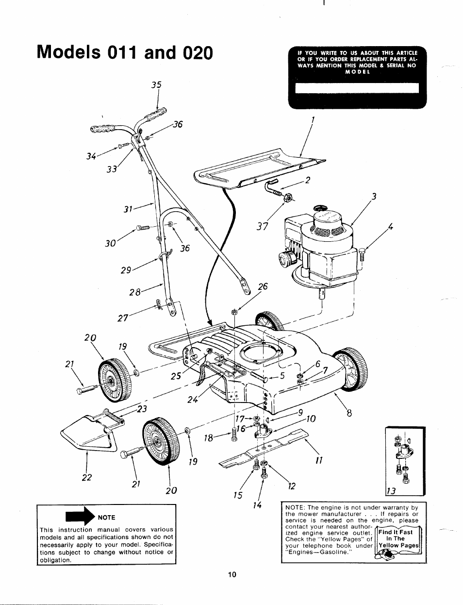 MTD 112-020A User Manual | Page 10 / 12