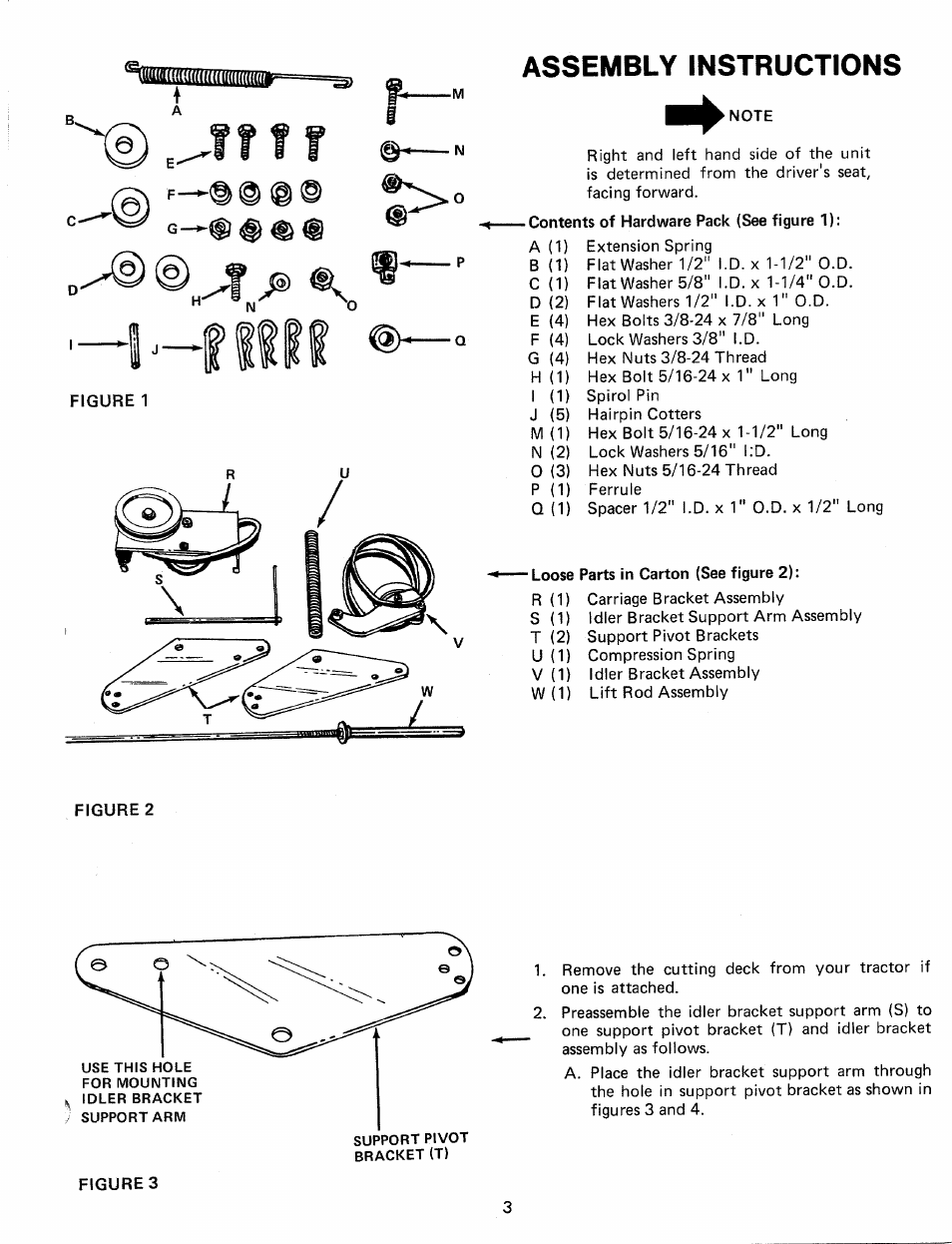 Assembly instructions | MTD 195-746-000 User Manual | Page 3 / 16