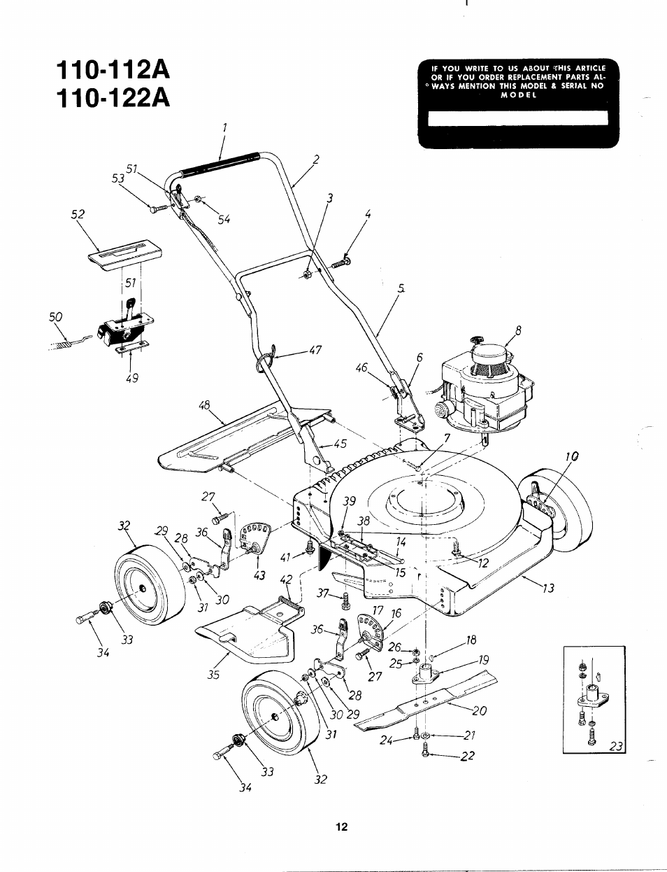MTD 110-112A User Manual | Page 12 / 14