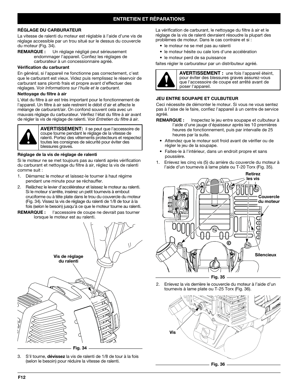 MTD CC4105 User Manual | Page 30 / 56