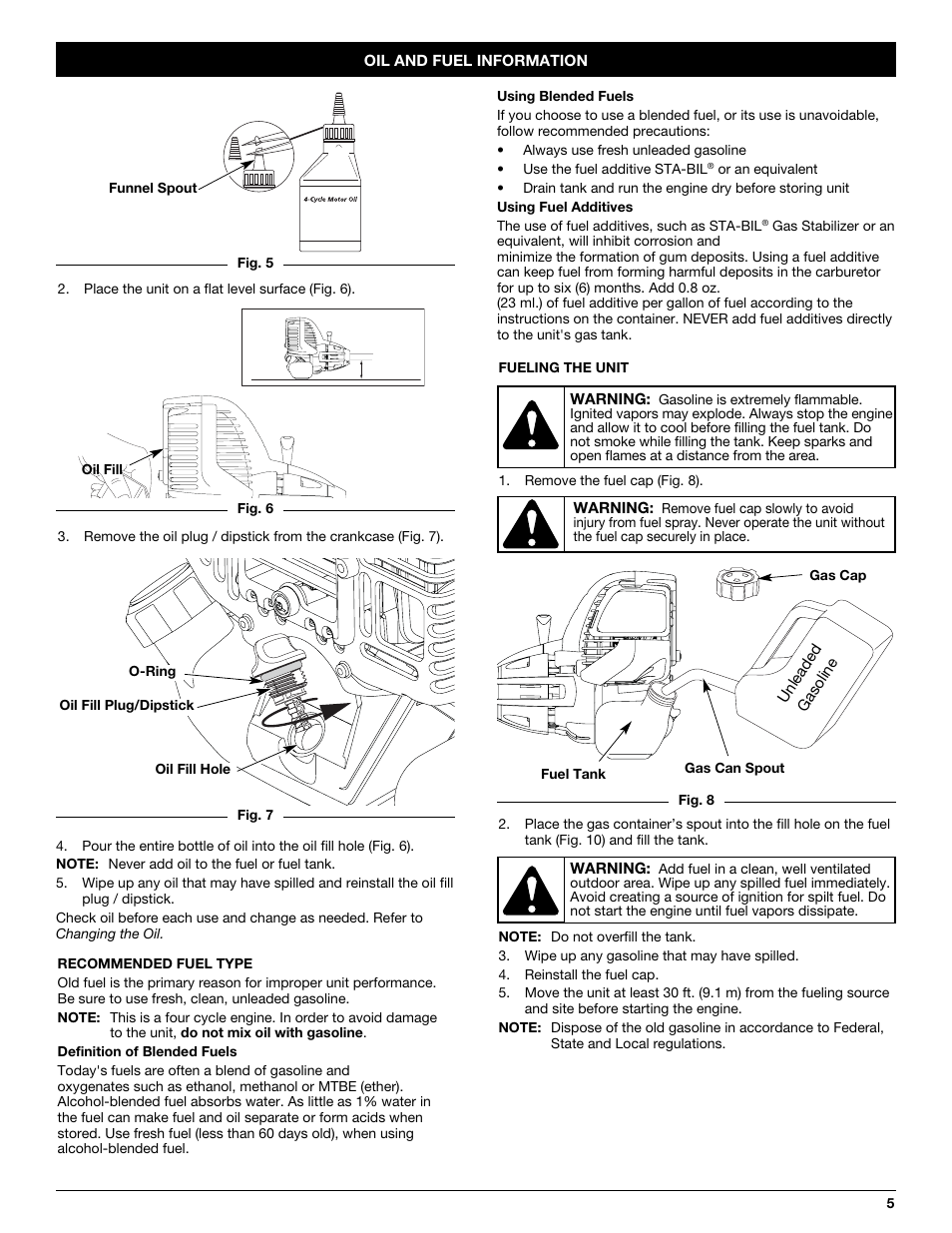 MTD CC4105 User Manual | Page 5 / 56