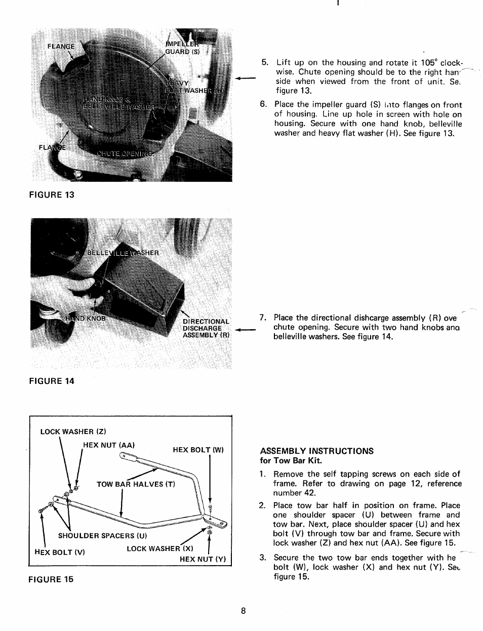 Assembly instructions | MTD 243-685A User Manual | Page 8 / 16