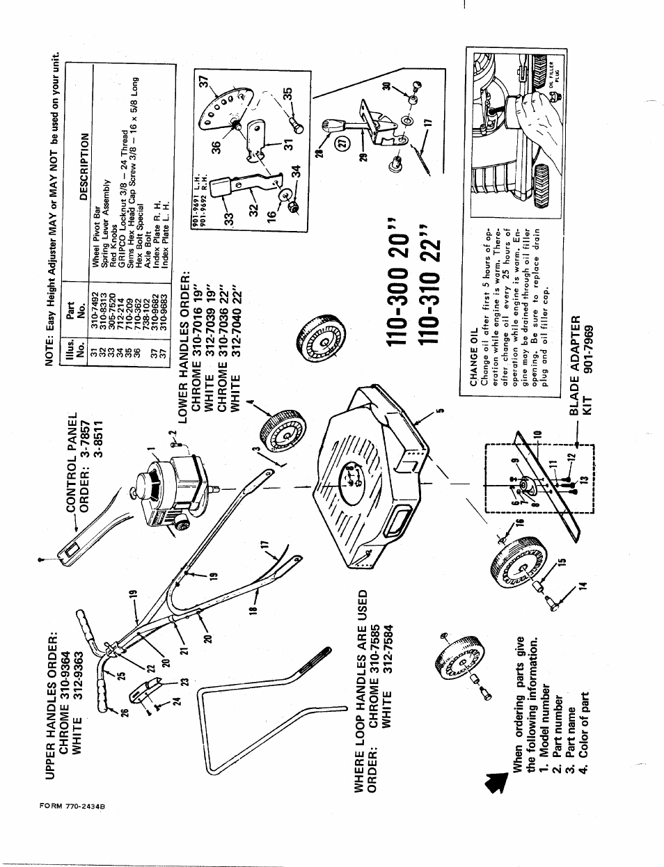 MTD 110-310 User Manual | Page 2 / 4