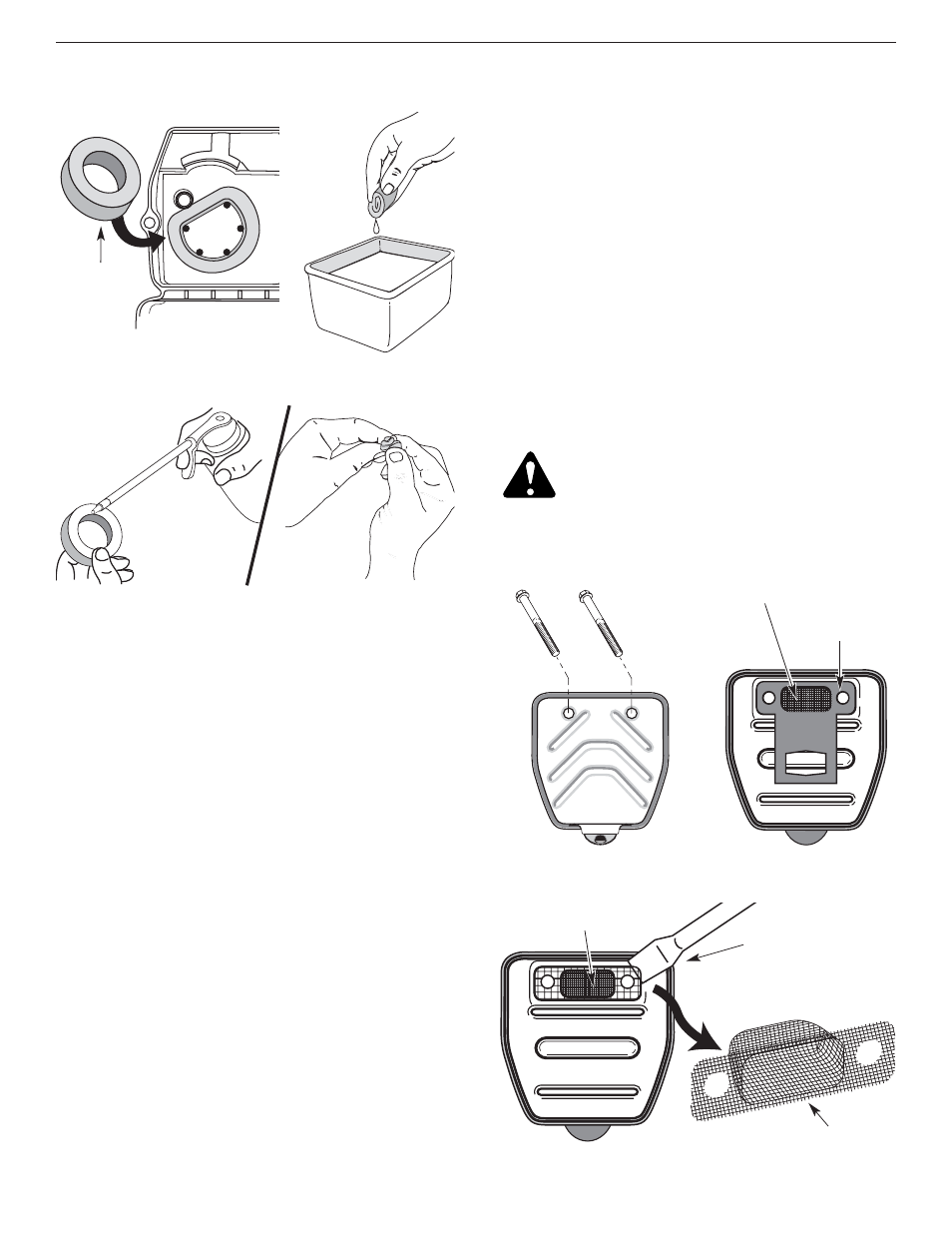 Entretien du pare-étincelles | MTD Y700 User Manual | Page 34 / 64