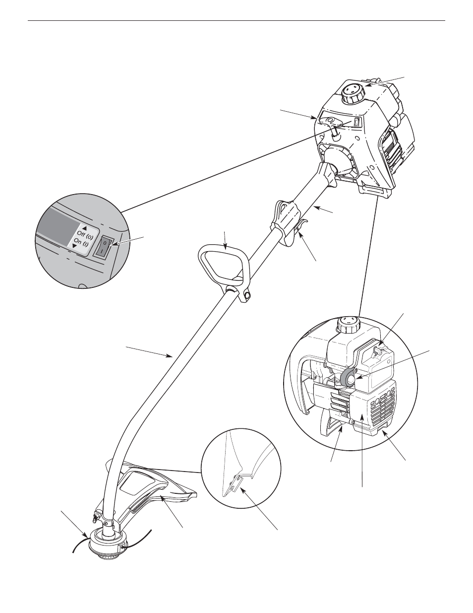 Sección 2: conozca su recortador | MTD Y700 User Manual | Page 46 / 64