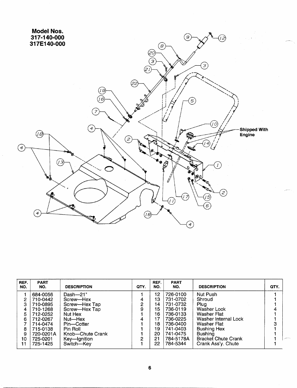 MTD 317E152-000 User Manual | Page 6 / 12