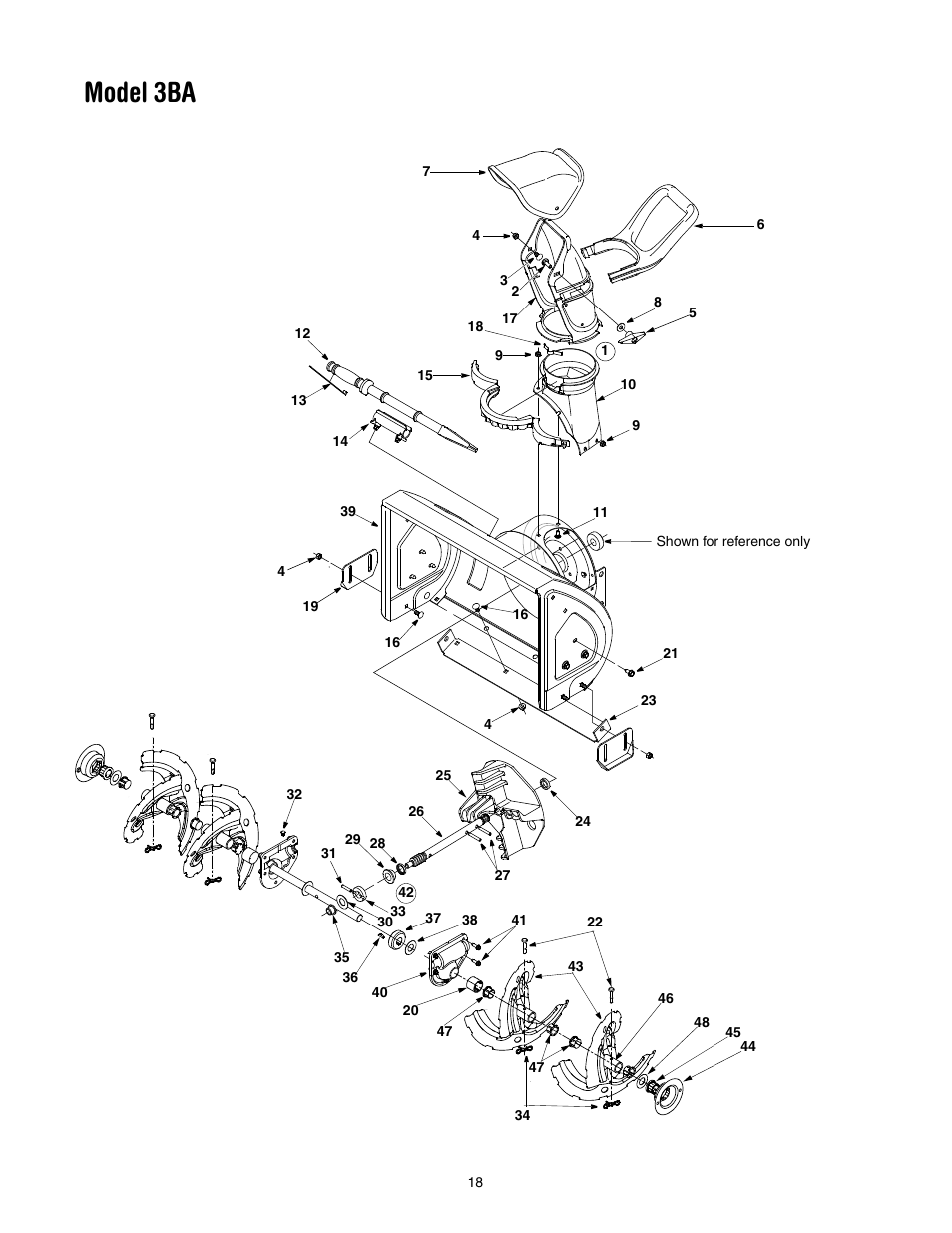 Model 3ba | MTD 3BA User Manual | Page 18 / 20