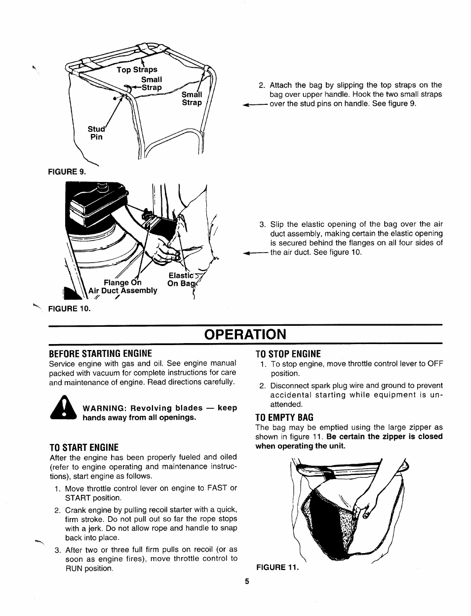 Operation, Figure 11 | MTD 242-662-000 User Manual | Page 5 / 8