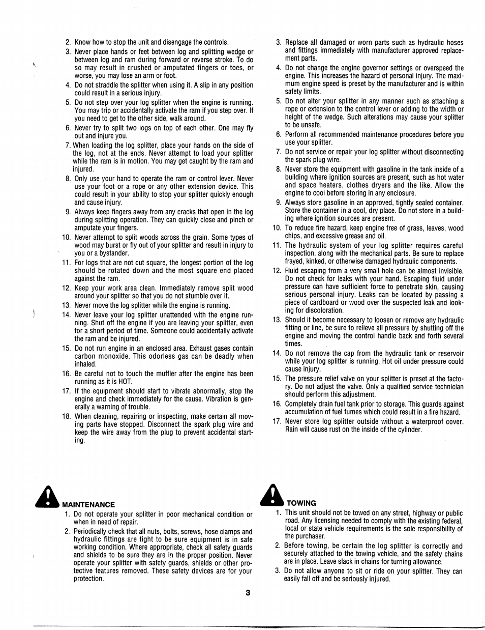 MTD 242-610-000 User Manual | Page 3 / 12