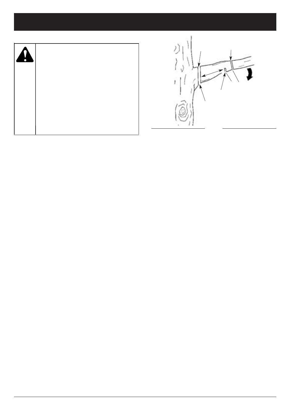 Warning, Operating instructions | MTD TBPS User Manual | Page 10 / 44