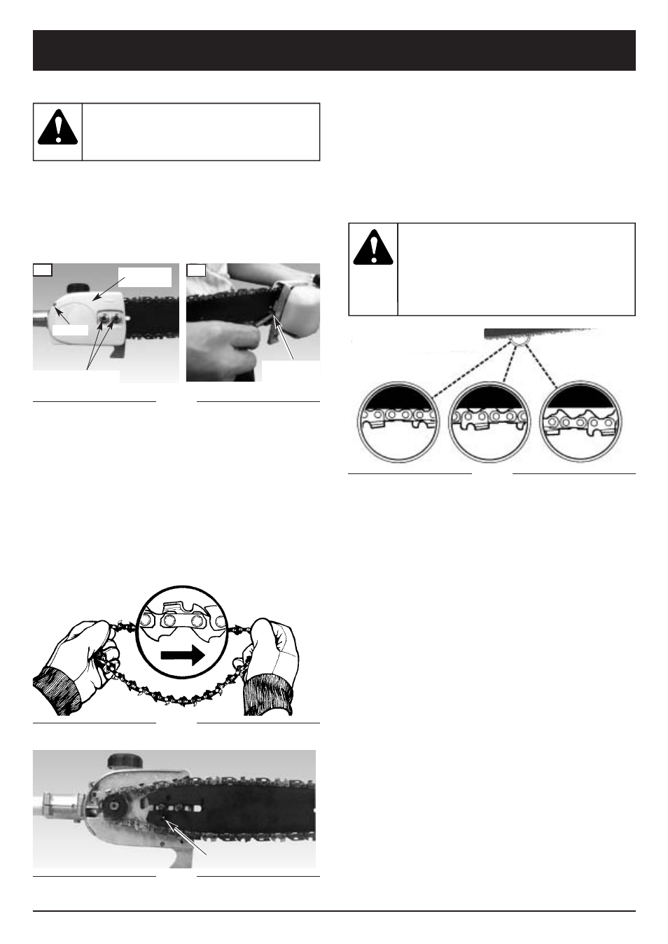 Warning, Caution, Maintenance and repair instructions | MTD TBPS User Manual | Page 11 / 44