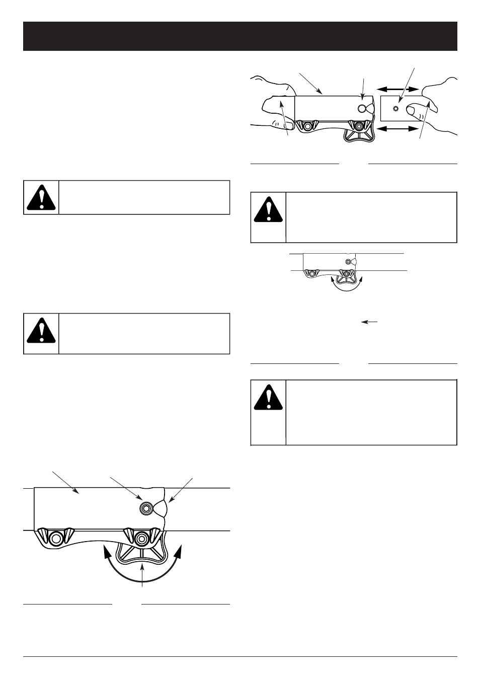 Avertissement, Mise en garde, Mode d'emploi | MTD TBPS User Manual | Page 22 / 44