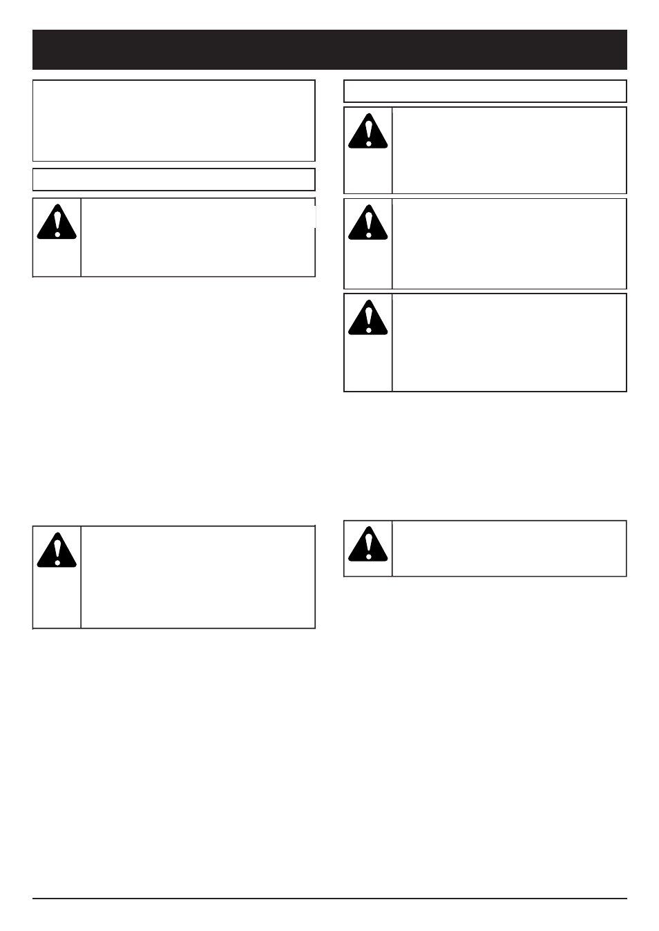 Importante informacion de seguridad, Advertencia, Peligro | Precaucion, Alerta de seguridad, Normas para una operacion segura | MTD TBPS User Manual | Page 31 / 44