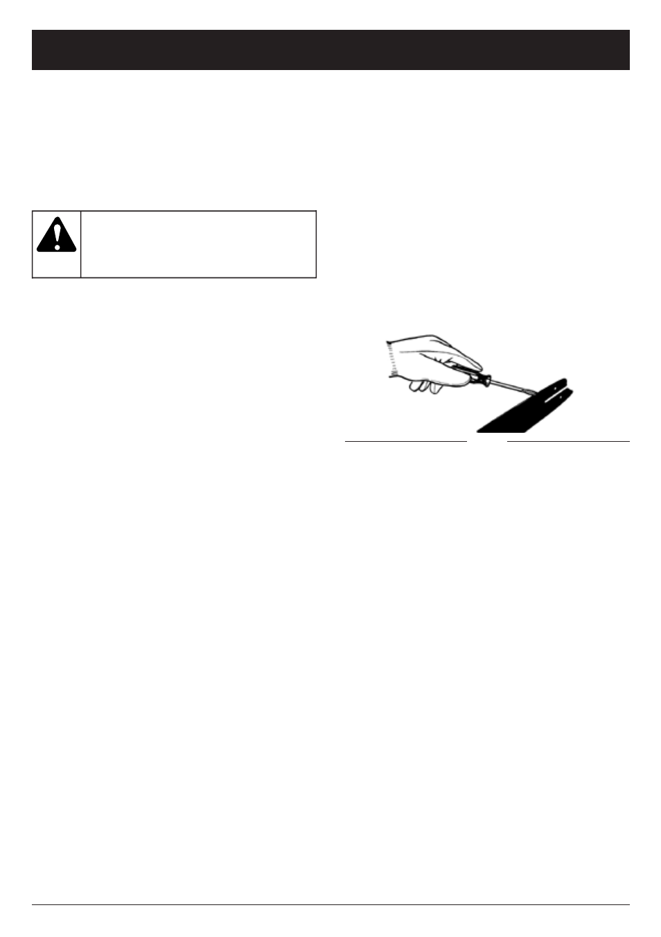 Advertencia, Instrucciones de mantenimiento y reparación | MTD TBPS User Manual | Page 40 / 44