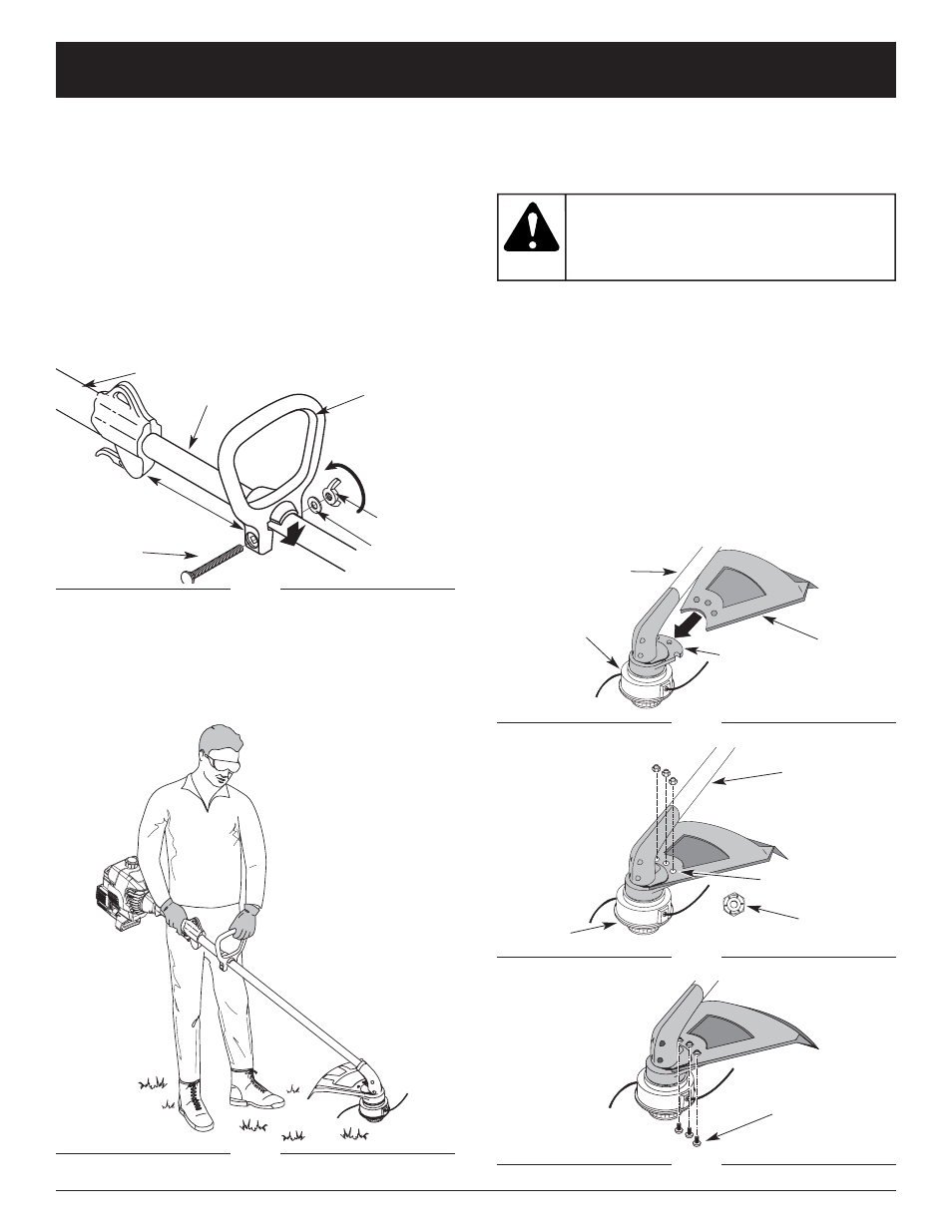 Advertencia, Instrucciones de ensamble | MTD Y765 User Manual | Page 47 / 64