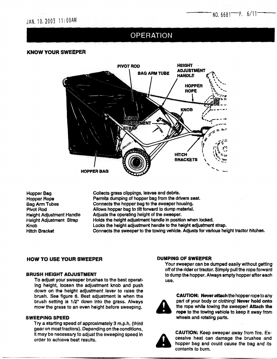 Operation | MTD 190-459A-100 User Manual | Page 6 / 11