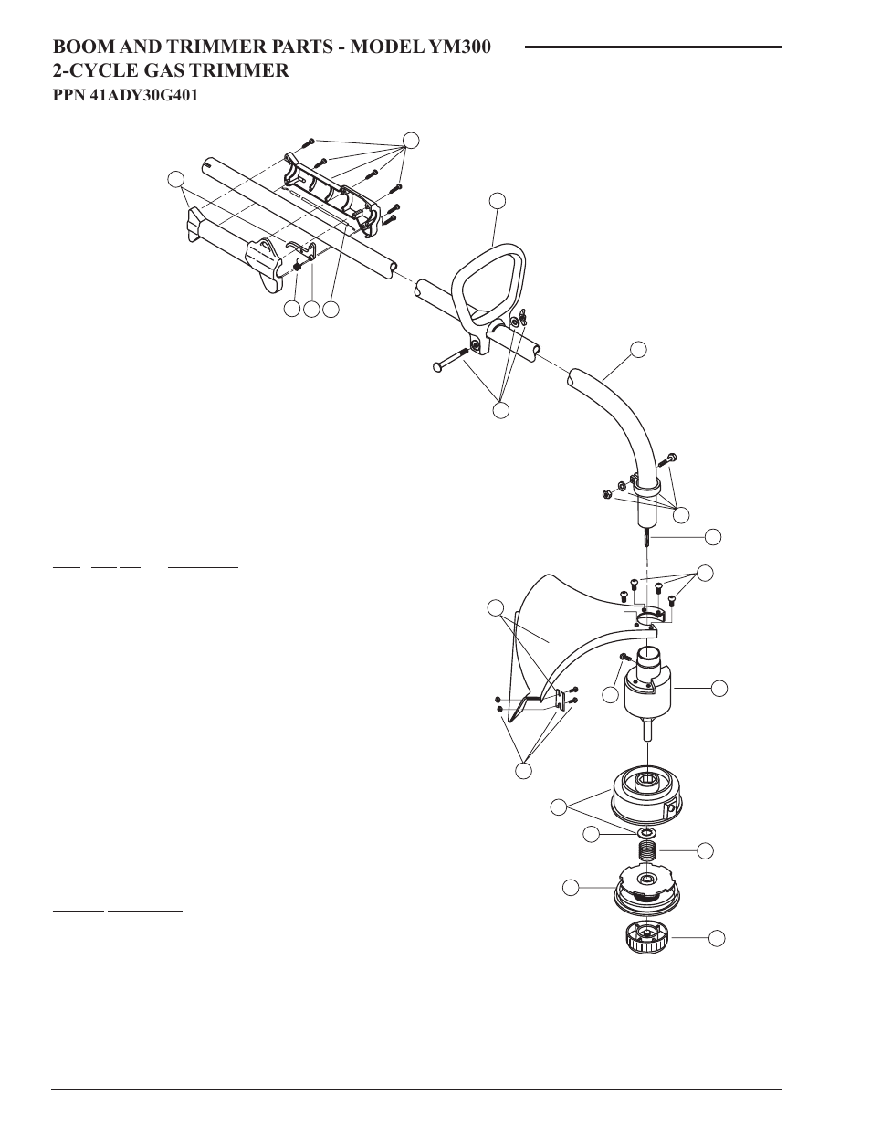 MTD YM300 User Manual | Page 2 / 2