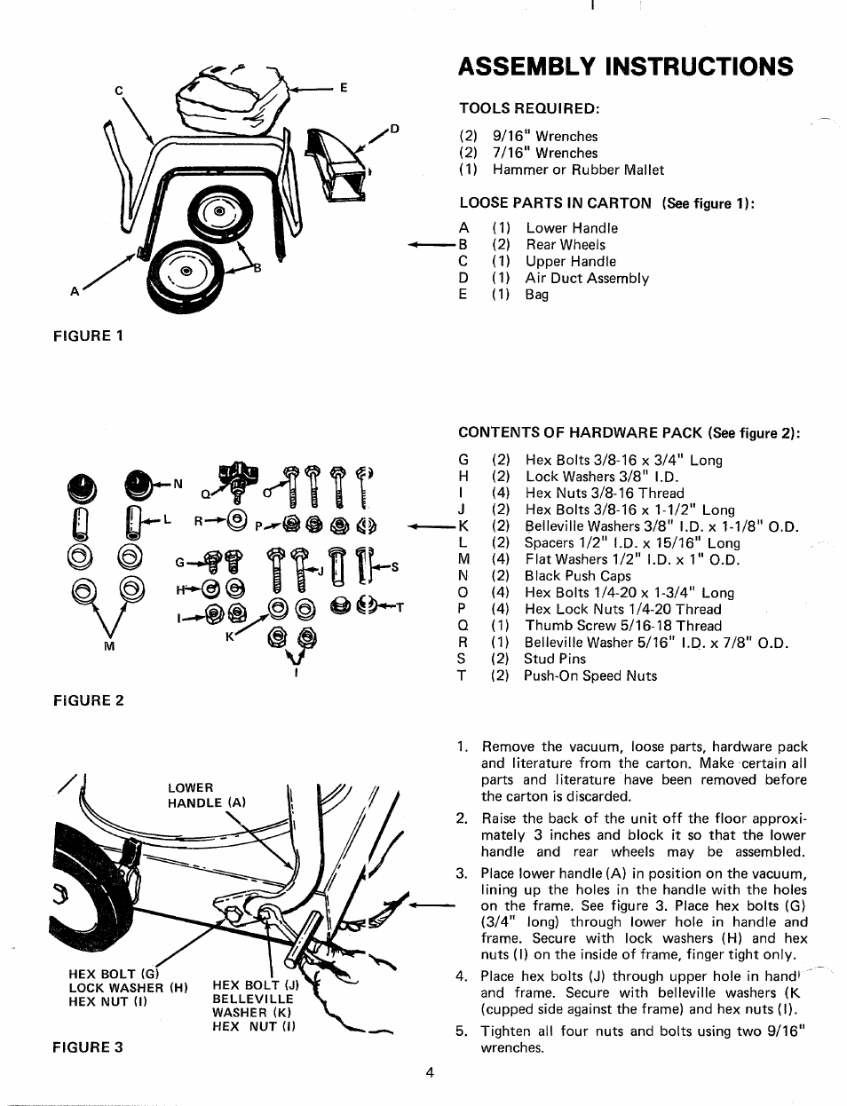 Assembly instructions | MTD 245-660-000 User Manual | Page 4 / 12